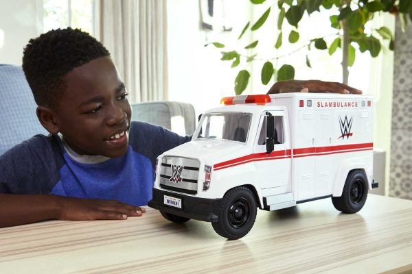 WWE Action Figure Vehicle Wrekkin Slambulance Ambulance Supply