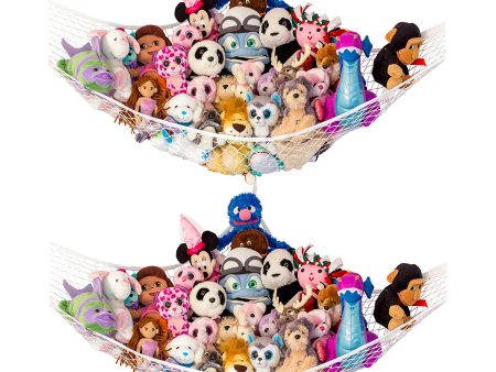 Lillys Love Stuffed Animal Storage Hammock - Large Pack 2  STUFFIE PARTY HAMMOCK  Large by Online Hot Sale