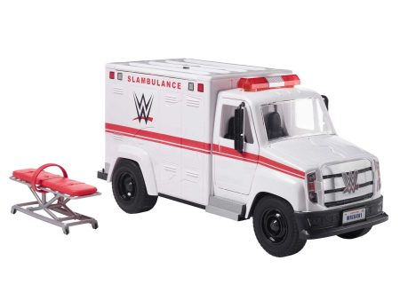 WWE Action Figure Vehicle Wrekkin Slambulance Ambulance Supply