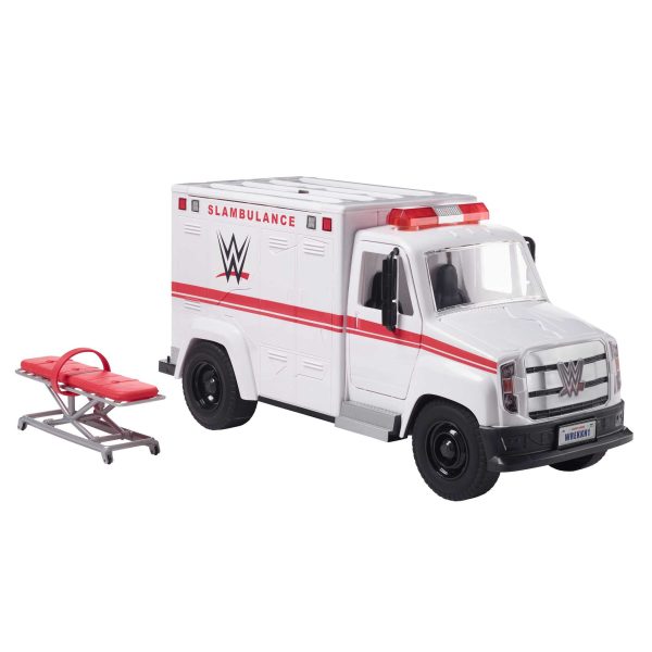 WWE Action Figure Vehicle Wrekkin Slambulance Ambulance Supply