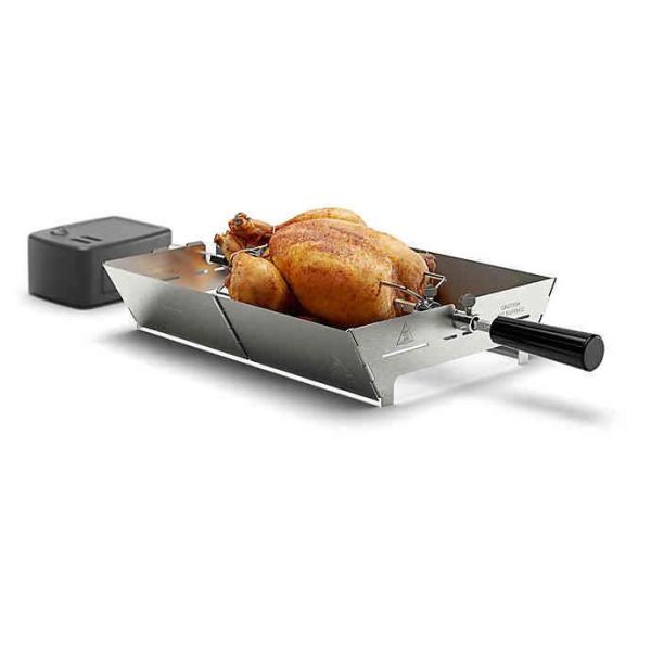 Philips Smokeless Rotisserie Grill Attachment in Black Fashion