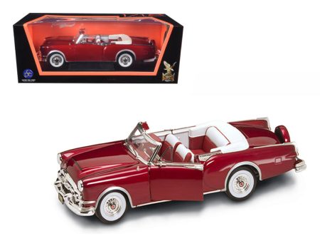 1953 Packard Caribbean Red 1 18 Diecast Model Car by Road Signature For Discount