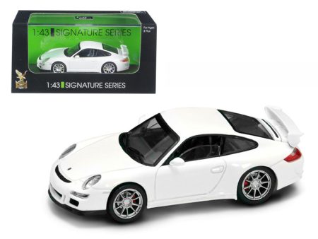 Porsche 911 997 GT3 White Signature Series 1 43 Diecast Model Car by For Sale