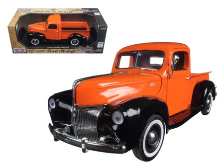 1940 Ford Pickup Truck Orange \Timeless Classics\  1 18 Diecast Model Online