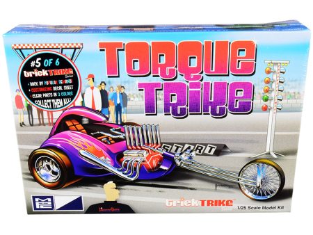 Skill 2 Model Kit Torque Trike \Trick Trikes\  Series 1 25 Scale Model For Sale