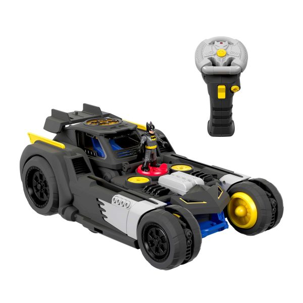 Imaginext DC Super Friends Batman Transforming Batmobile Remote Control Car With Lights & Sounds Sale