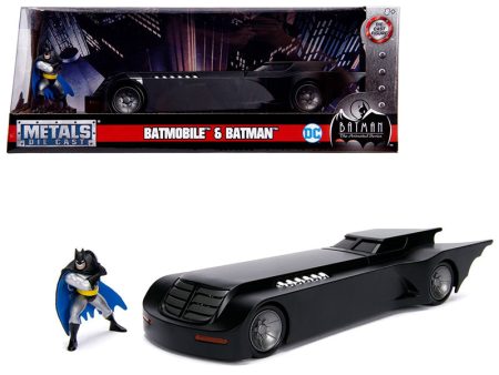 Batmobile with Batman Diecast Figure \Animated Series\  DC Comics Supply